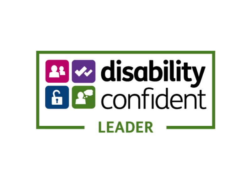 Disability Confident Leader logo