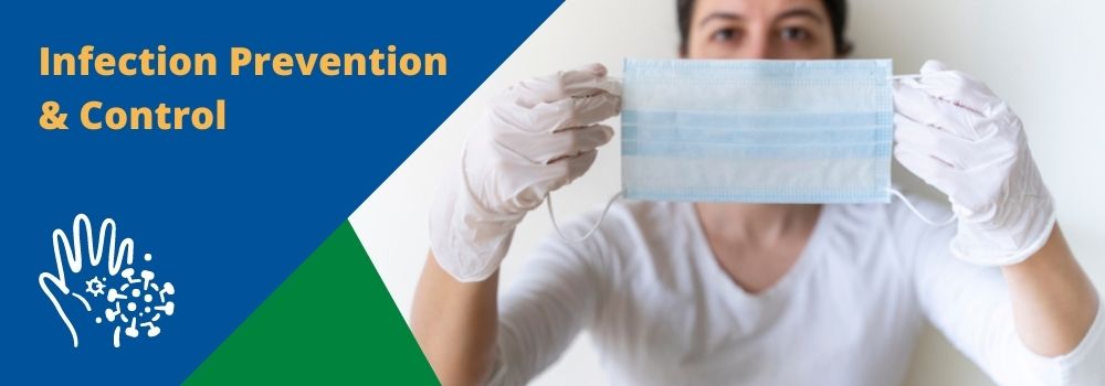 Infection Prevention and Control Training page banner