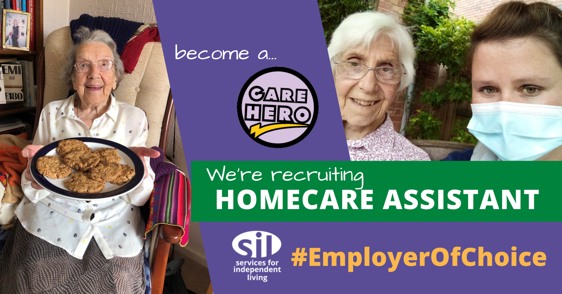 services for independent living homecare assistant job advert image